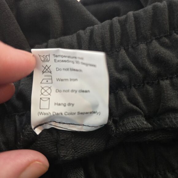 Dibaolong Athletic Set Women's XL Black Sleeveless Hoodie & Drawstring Shorts - Picture 11 of 14